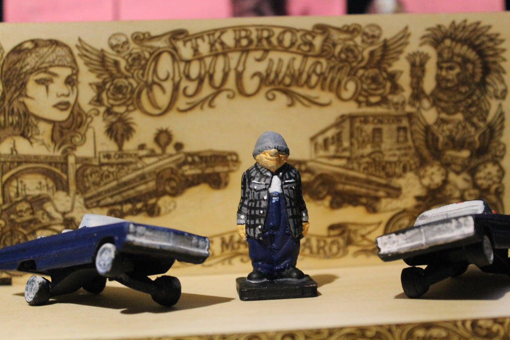 090 Custom by TKBROS — Silencio | Figura Coleccionable Resina Pintada a Mano